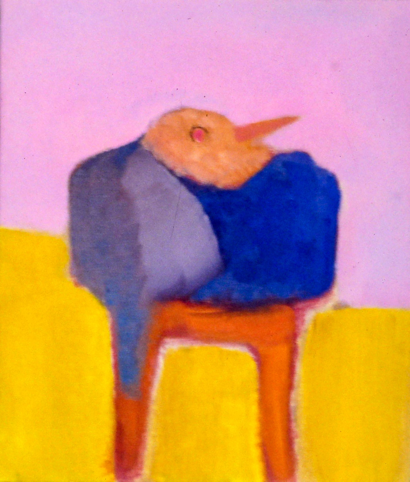 AA - Bird about to Sing © 1992 14 x 12 fine art print