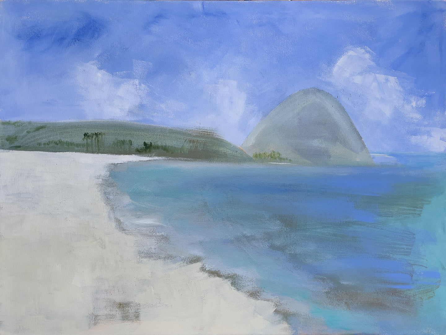 Mexican Beach 41x31 (Acrylic on Canvas)