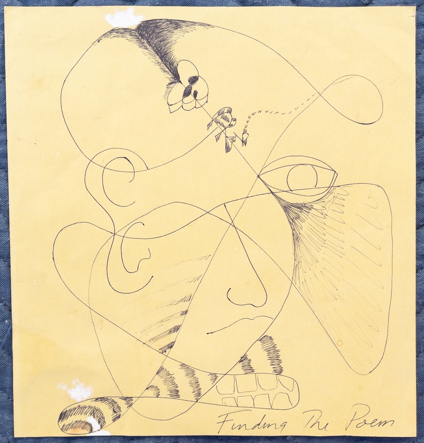Finding the Poem II  8 1/2 x 8 1/2